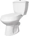 Унитаз-компакт Оскольская керамика Элисса Стандарт (боковая подводка, белый) с косым выпуском белый