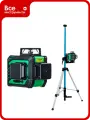 Комплект лазерный уровень greenliner 3-360 + штатив-штанга элевационный lp-300 INSTRUMAX в комплекте с треногой 3 м IM0158