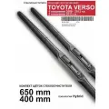 Щетки стеклоочистителя для Toyota Verso - дворники Версо, комплект.
