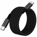 Кабель Magssory Link C Magnetic 2.4 м. USB-C чёрный (CBL021b)