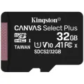 Карта памяти Kingston microSDHC 32 ГБ Class 10, V10, A1, UHS-I U1, R 100 МБ/с,  RU, 1 шт., черный