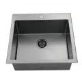 Кухонная мойка Kaiser 54 KSM-5455 Вороненая сталь, современный стиль