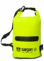 Гермосумка SARGAN пляжка 15 л Гермомешок с 2 лямками светло-желтый
