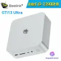 Beelink Мини ПК GTI13 Ultra (Intel Core i9-13900HK, RAM 64 ГБ, SSD 2048 ГБ, Intel Iris Xe Graphics, Windows 11 Pro), серебристый