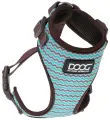 Шлейка для собак DOOG NEOFLEX BENJI, коричнево-голубой зигзаг, L, 50-70см (Австралия)