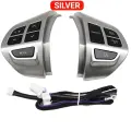 Переключатель круиз-контроля кнопки на руль для Mitsubishi ASX Outlander XL 2007 2008 2009 2010 2011 аксессуары, full--sliver
