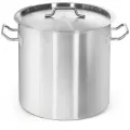 Котёл, 40 л, d=40 см, h=33 см, тройное дно, индукция, нержавеющая сталь