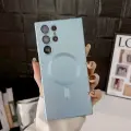 Чехол Colorful Rose Yuanfeng Blue, силикон, магнитный, для Samsung S23 Ultra