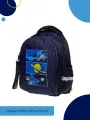 Рюкзак Hatber PRIMARY SCHOOL -Космические сны- 38,5Х26Х17 см, 2 отделения, 2 кармана и 1 потайной на спинке