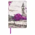 Ежедневник BRAUBERG London 112105 недатированный, искусственная кожа, B6, 136 листов, разноцветный