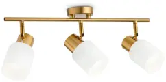 Спот Ambrella Light Traditional, E27, 3 лампы, поворотные, белый плафон