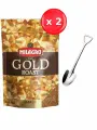Кофе Milagro Gold Roast растворимый сублимированный, 150 г х 2 шт + ложка