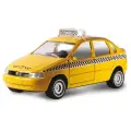 ТЕХНОПАРК Lada Kalina Такси (CT-1049-T) 1:34, 12 см, желтый