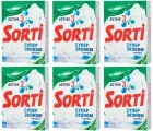 Sorti Стиральный порошок-автомат Супер Эконом, 350 г, 6 шт