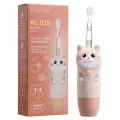 Детская электрическая зубная щётка Revyline RL 025 Baby Kitty, бежевая