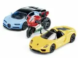 Набор машинок Siku 6313 Два спорткара и мотоцикл SIKU6313