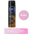 Nivea Men Дезодорант-антиперспирант спрей Ultra Carbon, 150 мл - 6 шт