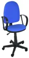 Кресло оператора Helmi HL-M30 Престиж, ткань синяя В10
