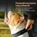 Ошейник для собак крупных и средних пород с ручкой, SSY, Тактический ошейник, Размер XL, Черный