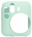 Мягкий кейс для фотоаппарата Fujifilm Instax Mini 12, мятный, силикон