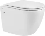 Унитаз ABBER Bequem AC1103 подвесной белый, безободковый