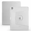 Чехол для iPad Pro 13 (2024) с подставкой 360 и держателем для стилуса светло-серый