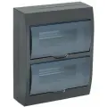 Щит распределительный IEK ЩРН-П-24, навесной, IP41, ABS-пластик, черный