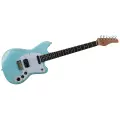 E1000-DB Experience 1000 Электрогитара со встроенным процессором эффектов, голубая, Flamma