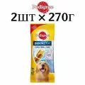 Лакомство для собак крупных пород Pedigree Denta Stix (2шт по 270г)