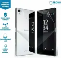 Защитная бронированная пленка на экран и заднюю панель Sony Xperia Z5 Premium (Глянцевая)