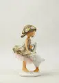Фигурка декоративная Девочка с лебедем, высота 17 см, Country Artists