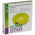 Кухонные электронные весы HOMESTAR HS-3007S лайм 003043