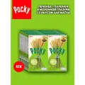 Шоколадные палочки Pocky Milky Matcha, со вкусом молочного чая матча, 10 шт, 33 гр