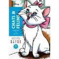 Раскраска по номерам Coloriages mysteres Disney - Chats et felins, 128стр. - 2017076740