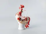 Фарфоровый графин Красный петух, ручная роспись, Императорский фарфоровый завод