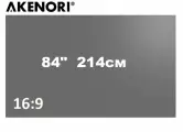 Экран проектора 16: 9 Высокая плотность экрана HD -проектора Портативный Easy Installing Proctor Экран для домашнего кинотеатра на открытом воздухе 84 -дюймовый