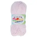 Пряжа Alpina SATI 10 шт. по 50 г 100% мерсеризованный хлопок 170 м №157 св. розовый