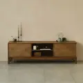 Тумба под телевизор из массива дерева Uno 160 см, напольная, Равновесие