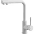 Смеситель для кухни OMOIKIRI Nakagawa 2 Plus-WH с подключением фильтра / белый