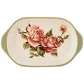 Блюдо-шубница корейская роза 28*17.5 см Agness (173230)