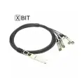 DAC Breakout кабель XBIT QSFP28 100G 4xSFP28 3м