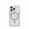 Чехол Uag Plyo для iPhone 15 Pro 6.1 MagSafe, прозрачный (Ice/Gold)
