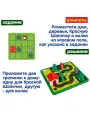 Настольная логическая игра-головоломка красная шапочка И серый волк БондиЛогика Bondibon