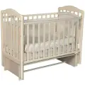 Детская кровать Антел Алита 3-5 с универсальным маятником - слоновая кость (без ящика)