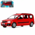 ТМ Автопанорама Машинка металлическая 1:24 LADA LARGUS, красный, откр. 4 двери, капот, багажник, свет, звук, инерция, в/к 24,5*12,5*10,5 см JB1251419