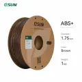 Филамент eSUN ABS+ пластик для 3D принтера 1.75мм, Коричневый 1 кг.