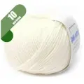 Пряжа Lana Gatto Super Soft 10001 Белый 10 мотков (Меринос Лана Гатто Супер Софт 10001)