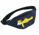 Поясная сумка Симпсоны (The Simpsons) синяя №2