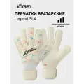 Вратарские перчатки футбольные Jogel Legend SL4 Roll Negative, размер 9,5