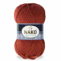 Пряжа Nako SPORT WOOL 4409 терракот (5 мотков)